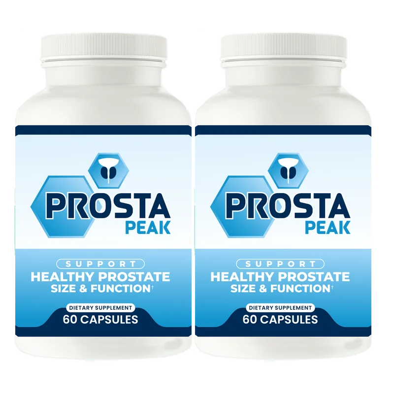 ProstaPeak Natural Men's Wellness Formula — 2 Bottle / 60 Day Pack